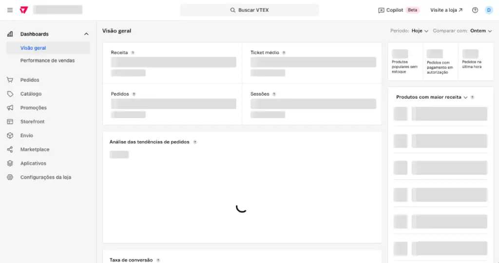 admin vtex io
