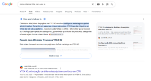 Como otimizar title para vtex io